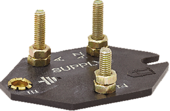 TAE-7055 - TERMINAL BLOCK 3 PT 1 PHASE CROMPTON