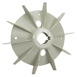 1028-A – Plastic Fan suitable for Bharat Bijlee 112 frame size (5 HP)