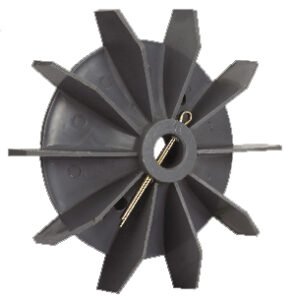 1055 – Plastic Fan suitable for 71 frame size (1/2 HP) (New Type)
