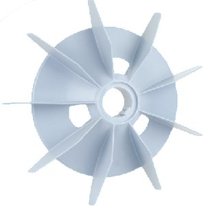 1167 – Plastic Fan Suitable for ABB M2BAX 160 frame 6 Pole
